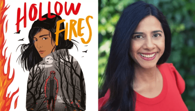Cover of Hollow Fires, image of Samira Ahmed